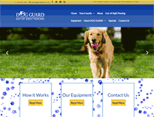 Tablet Screenshot of dogguardbyquench.com